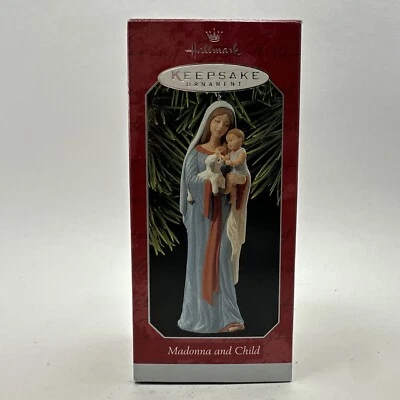 Hallmark Keepsake Ornament 1998 Madonna and Child en caja original Foto 1 de 4