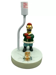 The Simpsons Accent Table Lamp Featuring Homer Ice Fishing 2002 - Picture 1 of 8