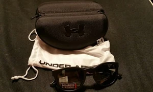 Brand new Under Armour sunglasses men UA Roll Out BLK Storm Pol 8640075-0101108 - Picture 1 of 4