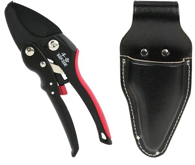Senkichi Auto Ratchet Type Gardening Scissors SGP-55R Cutting Size Max.𝜙20  - Image 1 of 4