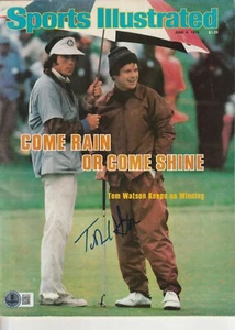 TOM WATSON Signed 6/4/79 SPORTS ILLUSTRATED Beckett (BAS) - Picture 1 of 2