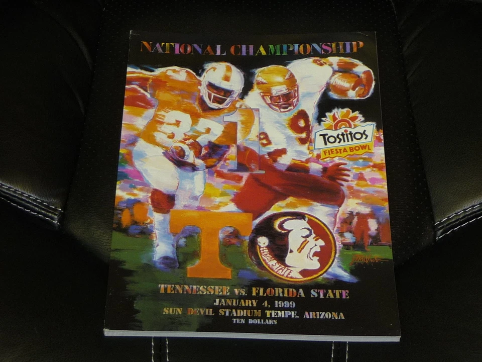 1999 FIESTA BOWL PROGRAM TENNESSEE / FLORIDA ST.  NR MINT - Image 1 of 1