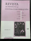 Puerto Rico 1979, Revista Instituto Cultura Puertorriquena #82, Historia, 60pgs