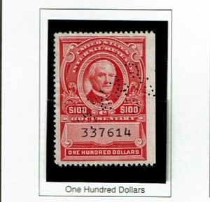 1958 U.S. Documentary No O/P W/Gum p.12 Sc#R727 Used $100.00 - Picture 1 of 2