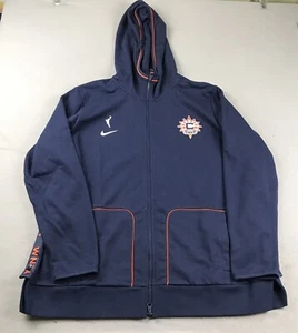 Nike Connecticut Sun Hoodie Womens XXLT Blue Full Zip WNBA Pullover NWT - Picture 1 of 12