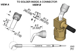 JBC C245116 Tip Cartridge Special R1 - Picture 1 of 1