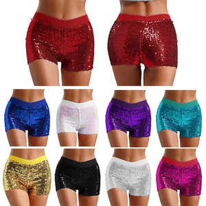 Womens Streetwear Casual Booty Shorts Sexy Hot Pants Dancing Party Wear Summer - Picture 1 of 102