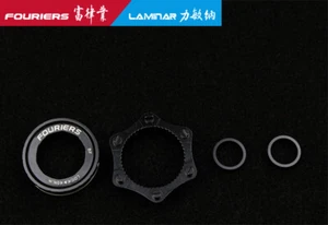 El adaptador de Fouriers se ajusta al buje de bloqueo central SHIMANO 100mm del buje delantero se adapta para impulsar los 110m - Imagen 1 de 4