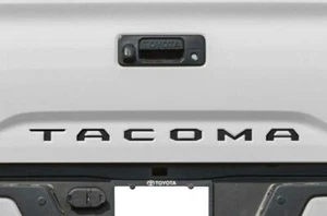 3d BLACK for Toyota Tacoma Tailgate Letter Inserts For 2016-2020 emblem BLACK - Bild 1 von 6