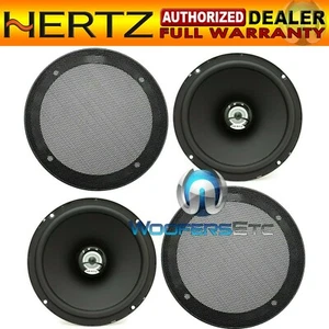 HERTZ DCX-165.3 CAR AUDIO 6.5" DIECI 2WAY TWEETERS COAXIAL SPEAKERS + GRILLS NEW - Picture 1 of 7