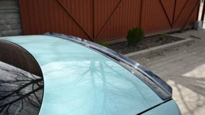 Spoiler Wing Extension Maxton Design Gloss Black Abs For Audi A4 / S4 B5 - Picture 1 of 4