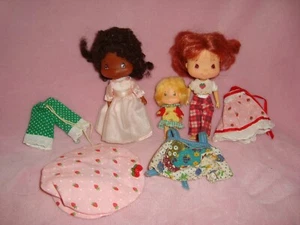 2002 Bandai Strawberry Shortcake, Apple Dumpling & Orange Blossom assorted Lot - Imagen 1 de 4