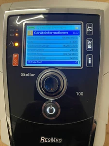 ResMed Stellar 100 TOP Zustand mit zubehör Beatmungsgerät / Gebraucht - Bild 1 von 6