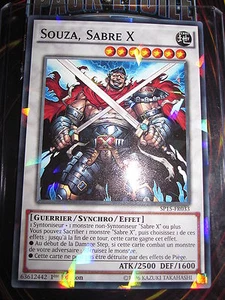 YU-GI-OH! PACK-ETOILE ARC-V SOUZA SABRE X SHATTERFOIL SP15-FR033 NEUF - Picture 1 of 1