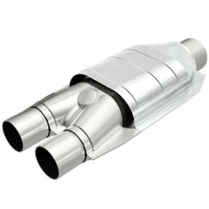 MagnaFlow 333007 Universal Catalytic Converter 2.5"/2" S/D T2 Front - Picture 1 of 10