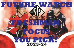 2023-24 Upper Deck SP Authentic Future Watch, Freshman Focus YOU PICK - Picture 1 of 11