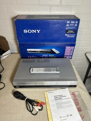 Sony SLV-D261P DVD/VHS Combo Reproductor Hi-Fi Estéreo con Caja, Control Remoto, Manual Probado! Foto 1 de 4