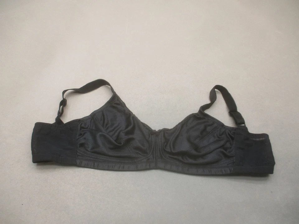 Sujetador de mastectomía 40C Amoena para mujer negro sin forro inalámbrico cierre trasero 10P Foto 1 de 4