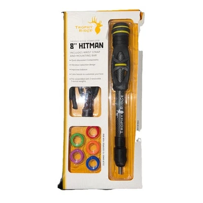 Trophy Ridge Hitman 8" Estabilizador Negro con Eslinga Trenzada y Desconexión (LEER) Foto 1 de 4