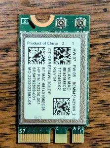 H P Pavilion 300-060 Desktop Mini PCI Express Wireless Network Card 792200-001 3 - Picture 1 of 1