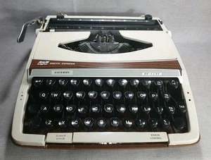 Máquina de escribir Smith Corona Viceroy De- Luxe vintage con estuche rígido - Imagen 1 de 8