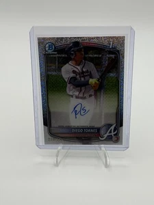 2025 Bowman Chrome - Diego Tornes Speckle Refractor /299 #CPA-DT - Picture 1 of 2