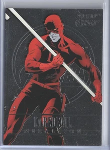 Fleer Ultra Avengers Medallion M-10 Daredevil Defenders SKC 2022 - Imagen 1 de 2