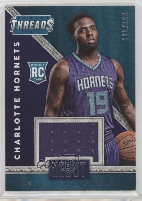 2014-15 Panini Threads Debut Threads /199 PJ Hairston #19 Rookie RC - Image 1 of 2