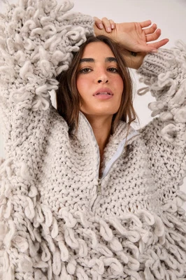 Jersey gris Nastygal para mujer ropa de día jerséis y cárdigans Foto 1 de 4