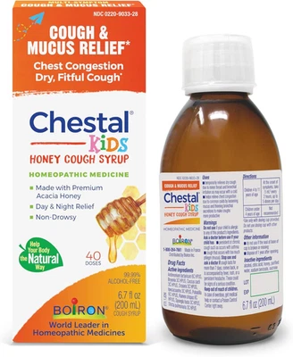 Chestal Honey Children'S Cough Syrup for Nasal and Chest Congestion, Run - Image 1 of 4