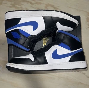 Air Jordan 1 Mid Racer Blue - Size 13 (VNDS) - Picture 1 of 5