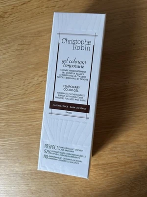 Christophe Robin Temporary Color Gel Dark Chestnut New Boxed