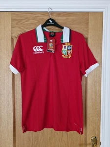Herren Canterbury British Irish Lions Rugby Polo Shirt Trikot SA 2021 Neu mit Etikett Small - Bild 1 von 8