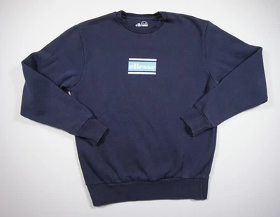 Ellesse Sweatshirt Mens Large Blue Crewneck Sweater Pullover Streetwear Adult - Image 1 of 4