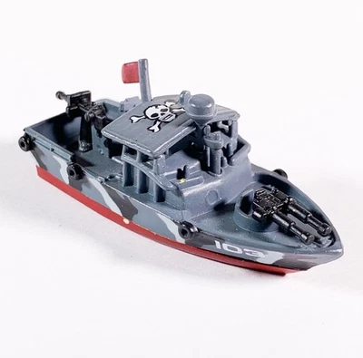 Micro Machines Military River Rat Pibber Patrol Boat Galoob LGTI 1995 - Image 1 of 4