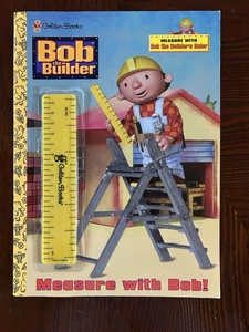 NEW Vintage Y2K 2001 Coloring Book Bob The Builder Measuring Ruler Included! - Picture 1 of 3