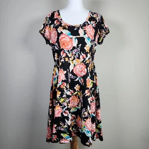 Magazine Dress Womens XL Floral Romantic Y2K Grunge Whimsigoth Cruise Paradise - Picture 1 of 12