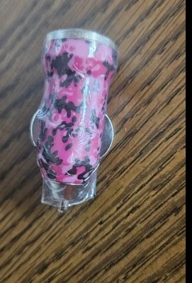 Adaptador carregador de carro USB universal 1 peça rosa e preto  - Imagem 1 de 3