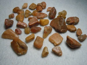 Feldspat grober Kristall und Stein Konvolut natürlich wie gefunden Kansas 50 Gramm - Bild 1 von 11