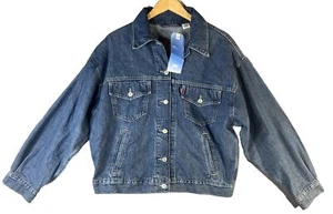 Levi’s Cool Wicking Trendy Jean Jacket Blue Size Medium - Picture 1 of 5