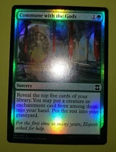 FOIL Commune with the Gods x1 Eternal Masters 1x MTG Magic the Gathering MTG - Picture 1 of 1