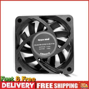 Silent Fan for Computer Cases Chassis Cooling Fan Hydraulic Bearing (6cm) ~ - Bild 1 von 8