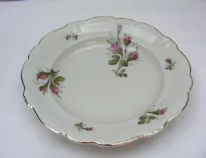 Vintage Moss Rose Pompadour China by Rosenthal 8" Rimmed Soup Bowl - Picture 1 of 4