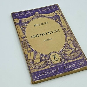 Classiques Larousse Moliere Amphitryon Comedie 1953 - Picture 1 of 5