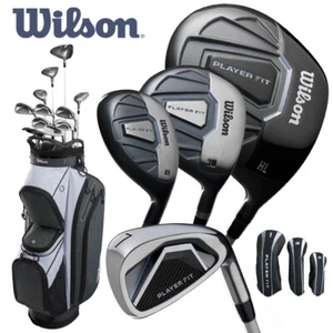 Wilson Player Fit Ladies Golf Package Set Graphite (Driver+3W+4H+5H+6-SW+Putter) - Picture 1 of 10