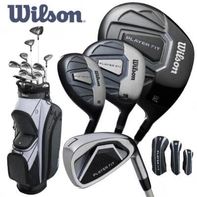 Wilson Player Fit Ladies Golf Package Set Graphite (Driver+3W+4H+5H+6-SW+Putter) - Image 1 of 4