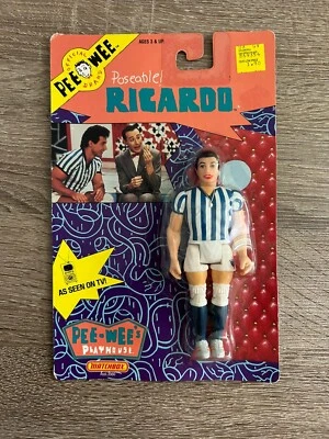 Matchbox PeeWee's Playhouse 1988 - Figura Ricardo nueva en caja - rara de colección Foto 1 de 2