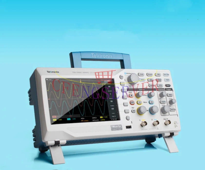 1PC New Tektronix TBS1072C Digital Oscilloscope 70 MHz 2 Channels 1GS/s - Image 1 of 1