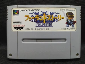 Farland Story - NEW SAVE BATTERY - Super Famicom Nintendo SFC JP - SHVC-AFSJ-JPN - Picture 1 of 10