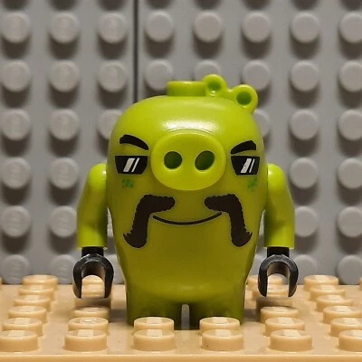 LEGO The Angry Birds Película: Minifigura de Cerdo Motociclista ang007 Foto 1 de 4